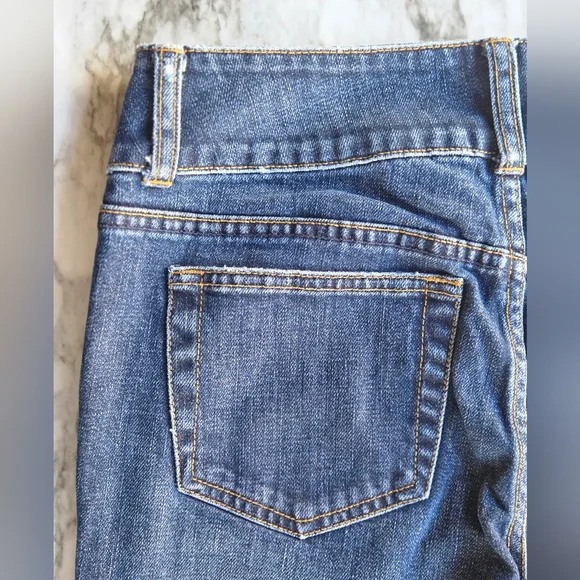 LONDONJEAN Dark Blue Stretch Bootcut Jeans - Picture 8 of 11